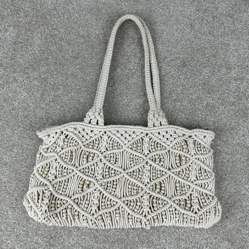 Antik kraft macrame - macrame, beaded