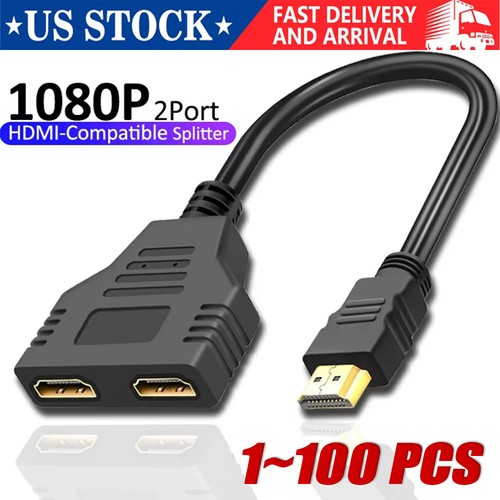 Hdmi cable splitter adapter - 4k,