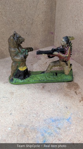Indian shooting bear - indian,