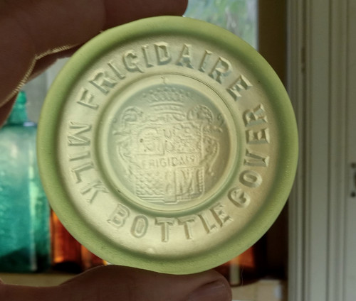 Frigidaire milk bottle - frigidaire, cover
