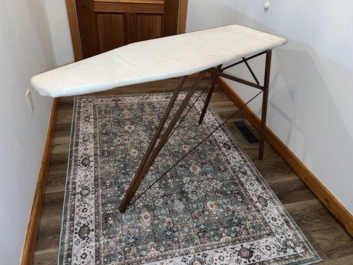 Antique ironing board - ironing,