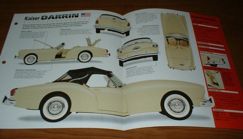 1954 kaiser darrin original - kaiser,