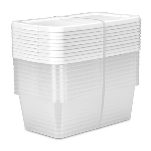 Sterilite clear storage - sterilite, qt