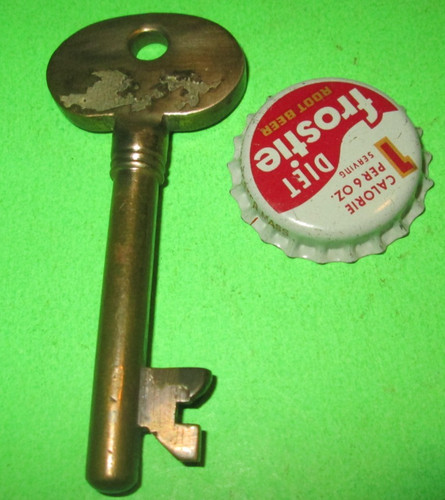 Vintage brass antique skeleton - brass,