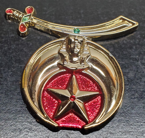 Vintage shriners car emblem - vintage,