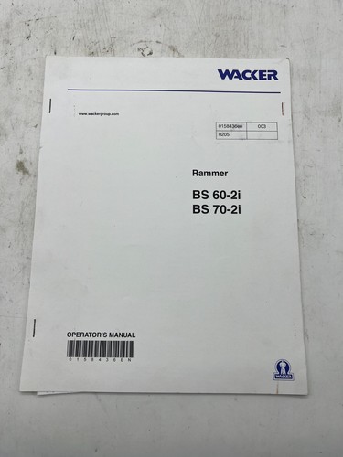 Wacker rammer 2i - wacker, 60-2i