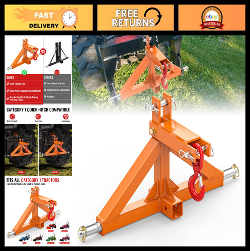 Point trailer hitch - 3-point,