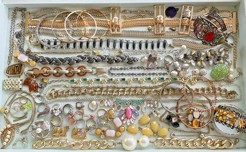 Vintage costume jewelry - vintage,
