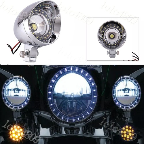 Motorcycle led headlight head - led,