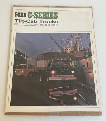 1966 ford truck brochure - ford,