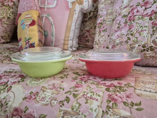 Vintage 080 pyrex flamingo - 2,