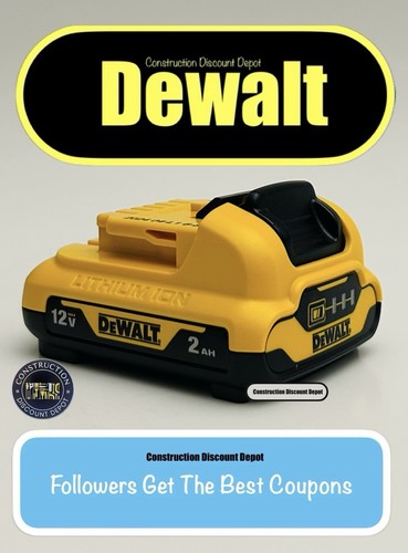 New oem dewalt dcb122 - dcb122, 2ah