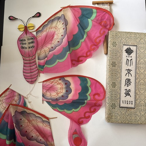 Vtg chinese kite - chinese, jingyan