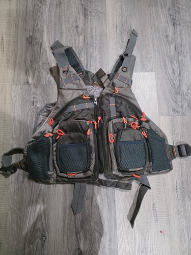 Fly fishing vest army - fishing, vest,