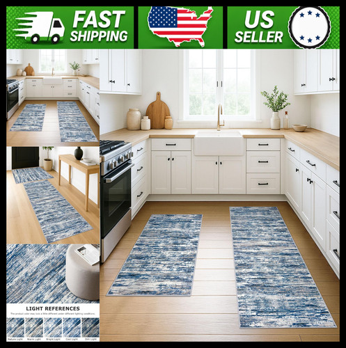 Piece washable area rug set - 2-piece,