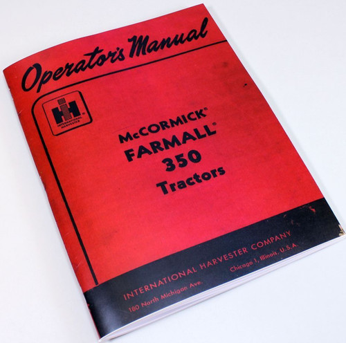 Mccormick ihc farmall 350 gas - mccormick,