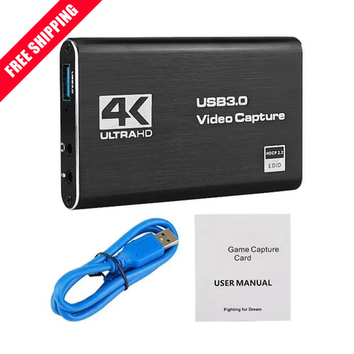 Audio video capture card - 4k,
