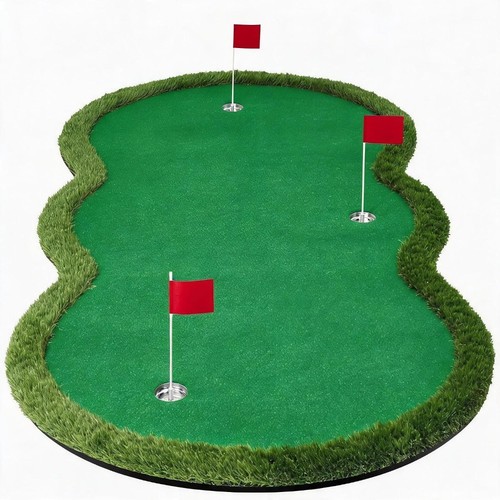 Golf putting green - putting,