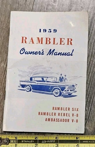 1959 rambler six rebel - 1959,