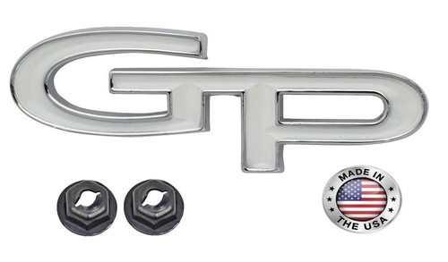 Trunk plate emblem for - gp,