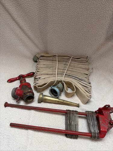 Vintage fire hose - vintage, lot