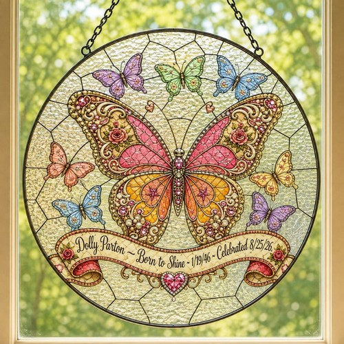 Dolly parton stained - dolly, glass