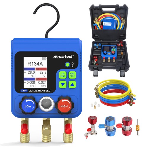 Refrigeration digital manifold - refrigeration,