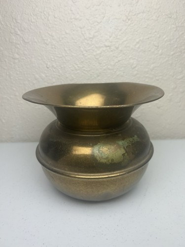 Vintage brass spittoon made - vintage,