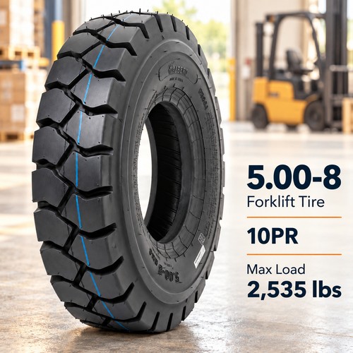 Halberd forklift tires - 5.00-8,