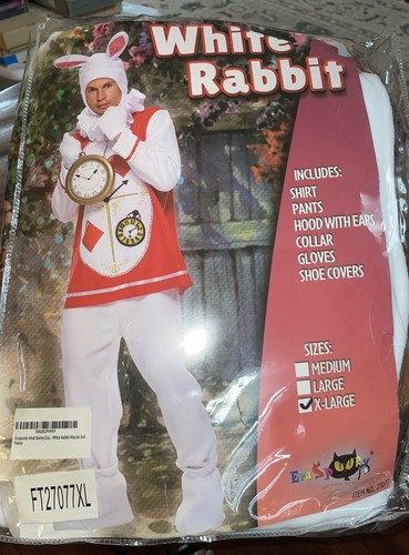 Eraspooky white rabbit costume - eraspooky,