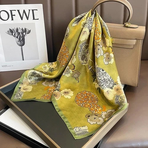 100 silk square scarf - silk,