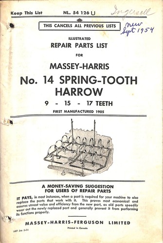 Massey harris 14 - massey-harris, no.