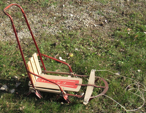 Vintage eskimo 1950 - eskimo, wooden