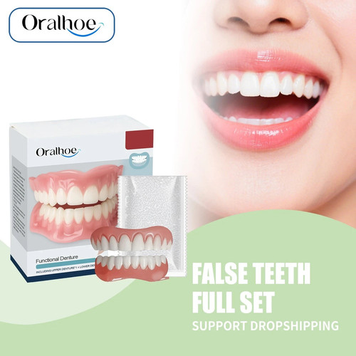 Full denture set for men - full,