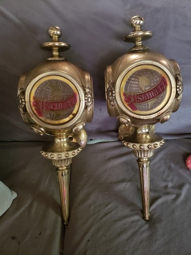 Pair vtg 1972 schlitz - 1972, beer