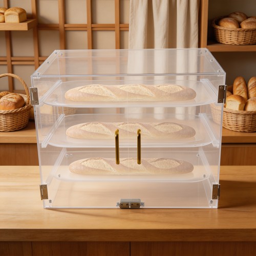 Acrylic bakery display case - display,