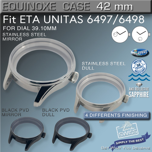 Case equinoxe 42mm 10mm - case,