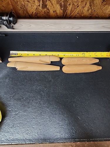 Wood body musky - wood, lure