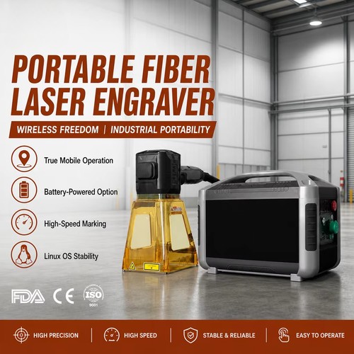 30w portable fiber laser - 30w,