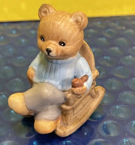 Vintage homco porcelain - homco, bear