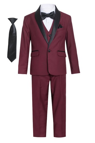Magen kids boys burgundy slim - magen,