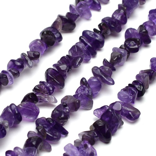 Natural dark amethyst chip - natural,