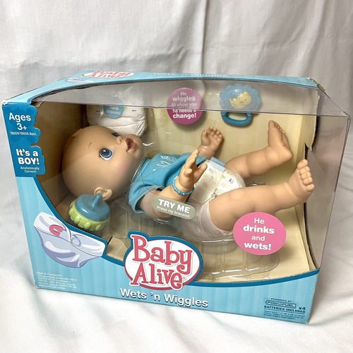 New box baby alive boy - baby,