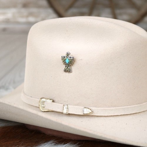 Thunderbird hat pin - thunderbird,