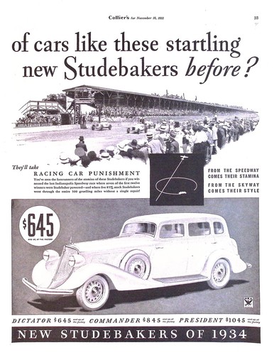 Studebaker 1934 cars vintage - 1934,