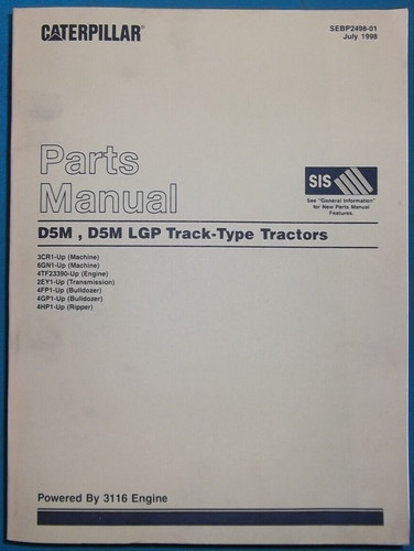 Cat caterpillar d5m lgp - caterpillar,