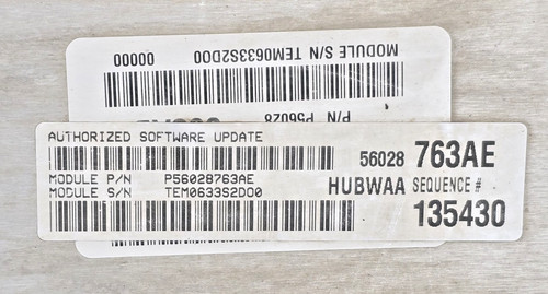 Ecm 56028 763ae dodge ram - ecm, 8.0l