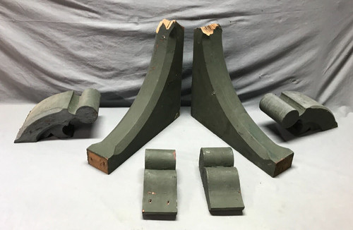 Pair antique wood - 26x29, 3