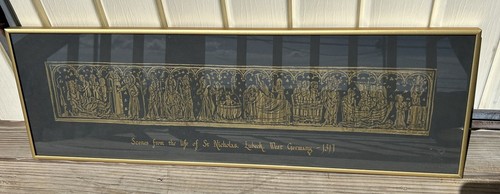 Brass rubbing scenes - brass, the