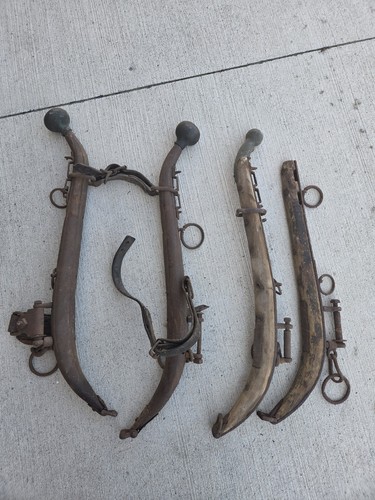 Antique horse hames collar - hames,